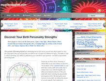 Tablet Screenshot of myastrologylife.com